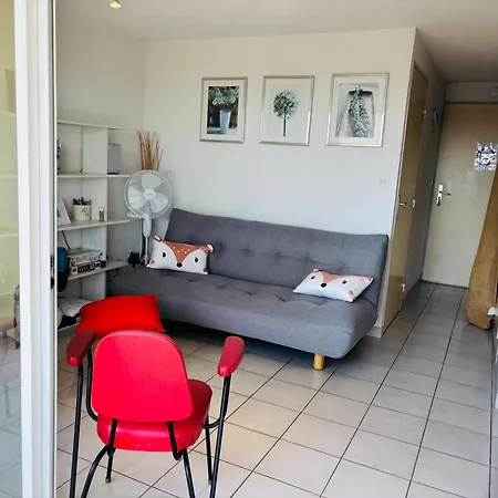 Appartamento Bord De Mer, Parking Privé Gratuit,pour 2 Ou 4pers Valras-Plage